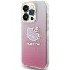 Hello Kitty HKHCP15LHDGKEP iPhone 15 Pro 6.1 różowy/pink hardcase IML Gradient Electrop Kitty Head